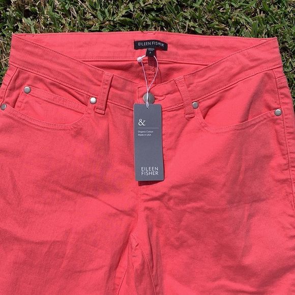 [Eileen Fisher] Peony Skinny Ankle Jeans - Size 2 NWT - Picture 2 of 5